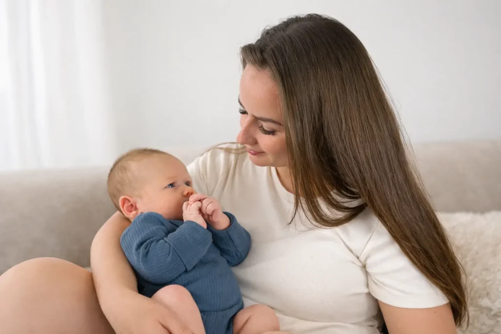 Jak zvedat a nosit miminko